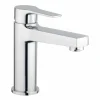 Viadurini Taps Waschbeckenarmaturen-Messing Waschbecken Mixer ohne Abfluss Made in Italy - Sindra