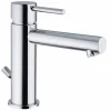 Viadurini Taps Waschbeckenarmaturen-Messing Waschtischmischer Chrom Finish Made in Italy - Ermia