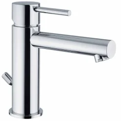 Viadurini Taps Waschbeckenarmaturen-Messing Waschtischmischer Chrom Finish Made in Italy - Ermia