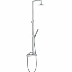 Viadurini Taps Duschsäulen-Messing-Duschsäule mit Duschkopf und ABS-Dusche Made in Italy - Padula