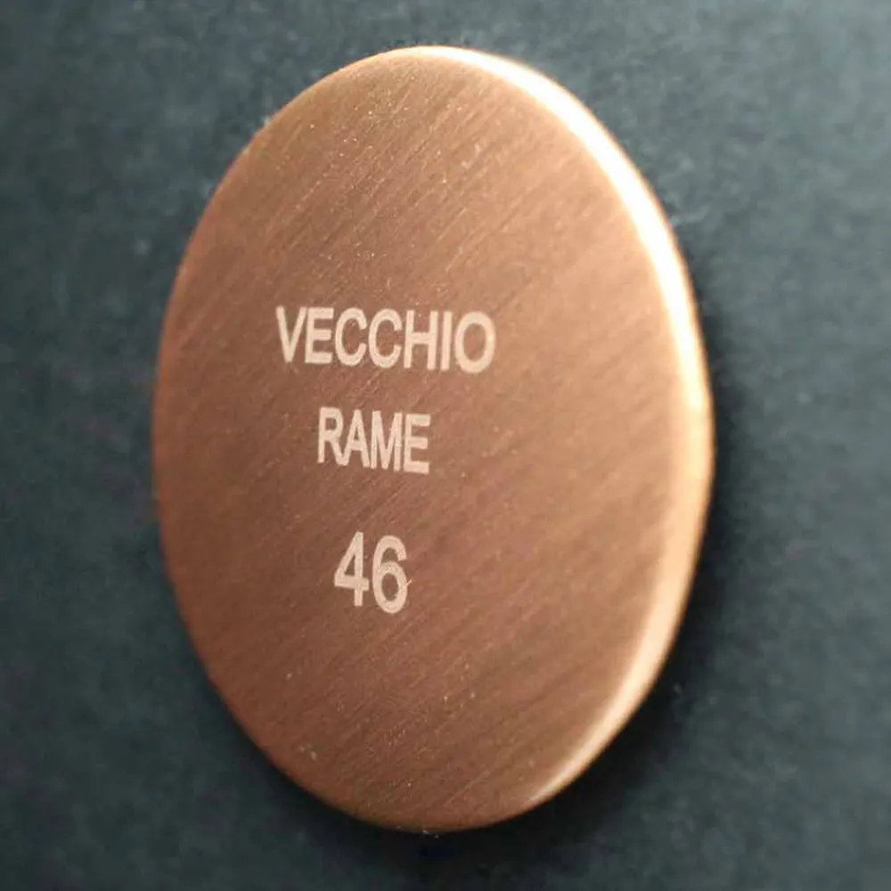 Viadurini Taps Duschsäulen-Messing-Duschsäule mit rundem Duschkopf und Handbrause Made in Italy - Brillo