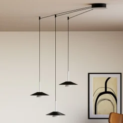 Viadurini Lighting Moderne Kronleuchter-Metallkronleuchter mit verschiedenen Oberflächen Made in Italy - Mira