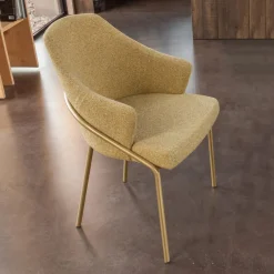 Viadurini Living Moderne Sessel-Metallsessel und Sitz aus recyceltem Stoff, hergestellt in Italien – Sage