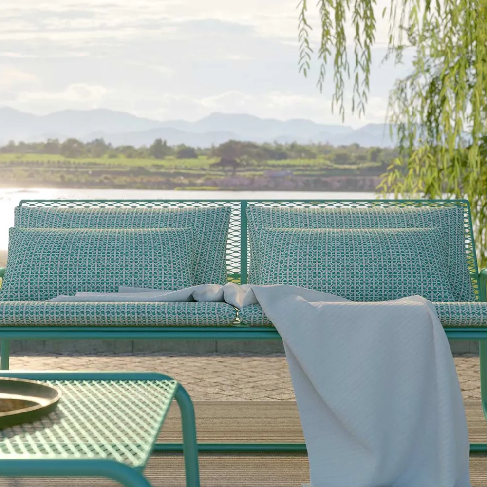 Viadurini in the Garden Gartensofas-Metallsofa für den modernen Garten Hochwertige Made in Italy - Karol