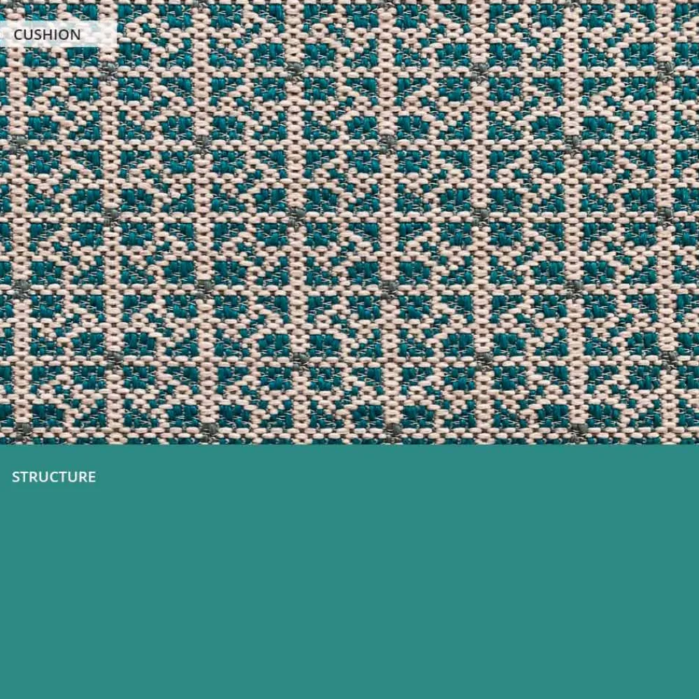 Viadurini in the Garden Gartensofas-Metallsofa für den modernen Garten Hochwertige Made in Italy - Karol