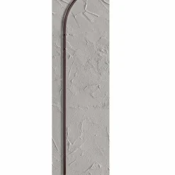 Viadurini Living Wandgarderobe-Metallwand Kleiderbügel mit 2 Haken und LED-Licht Made in Italy - Osmio