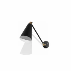 Viadurini Lighting Moderne Wandleuchten-Metallwandleuchte mit Details in Gold Finish Made in Italy - Zaira