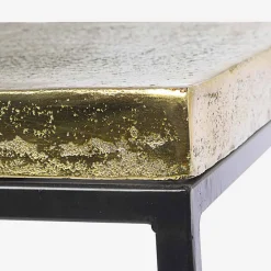 Viadurini Living Konsolentisch Flur-Minimale Industrial Design Konsole aus Stahl 2 Stück Homemotion - Rambutan