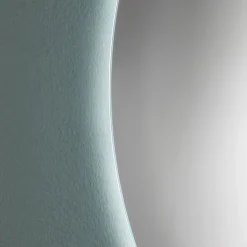 Viadurini Bathroom Wandspiegel-Minimaler runder Wand-Badezimmerspiegel mit 4000K-LED-Licht, hergestellt in Italien – Roteo