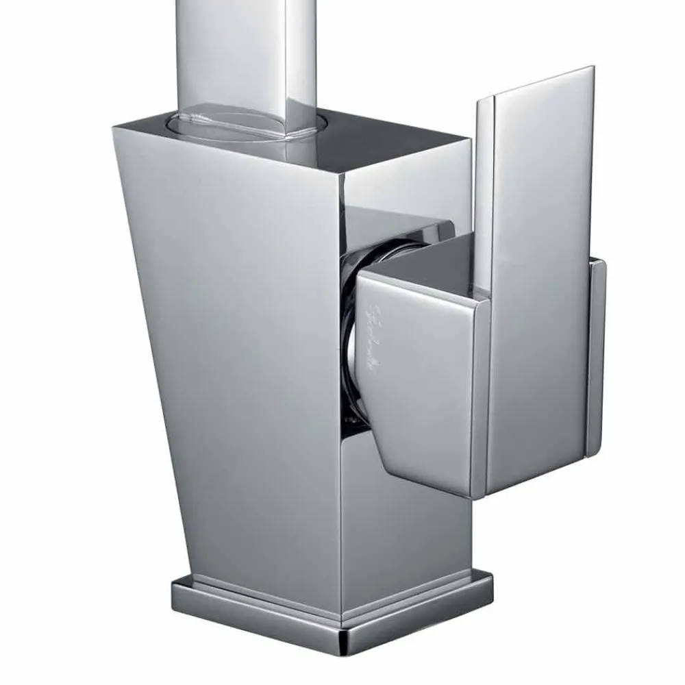 Viadurini Taps Küchenarmaturen-Mischer mit verstellbarem Auslauf für Waschbecken aus Messing Made in Italy - Alibi