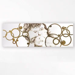 Viadurini Decor Religiöse Bilder-Mit Laser gefertigte Tafel der Sagrada Familia, hergestellt in Italien – Elisa