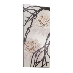 Viadurini Decor Blumen Bilder-Mit Laser gefertigtes Bild mit Dahlienblume, hergestellt in Italien – Taka