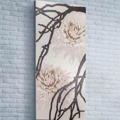 Viadurini Decor Blumen Bilder-Mit Laser gefertigtes Bild mit Dahlienblume, hergestellt in Italien – Taka