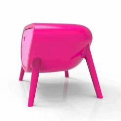 Viadurini Design Nachttische-Moderer Nachttisch Little Gauche Made in Italy