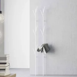 Viadurini Decor Garderobenständer-Modern Design Bodengarderobe in Weiß oder Chrom Metall - Kottac