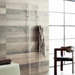 Viadurini Decor Garderobenständer-Modern Design Bodengarderobe in Weiß oder Chrom Metall - Kottac