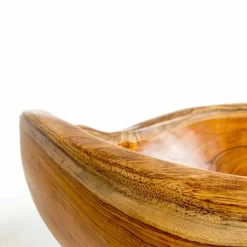 Viadurini Bathroom Holzwaschbecken-Moderne Aufsatzspüle aus natürlichem Teakholz Vigevano