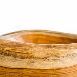 Viadurini Bathroom Holzwaschbecken-Moderne Aufsatzspüle aus natürlichem Teakholz Vigevano