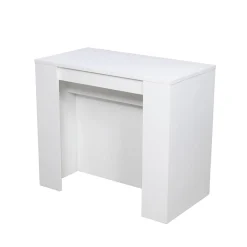 Viadurini Living Ausziehbarer Konsolentisch-Moderne ausziehbare Konsole 296 cm aus Melaminholz, hergestellt in Italien – Ariella