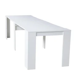 Viadurini Living Ausziehbarer Konsolentisch-Moderne ausziehbare Konsole 296 cm aus Melaminholz, hergestellt in Italien – Ariella