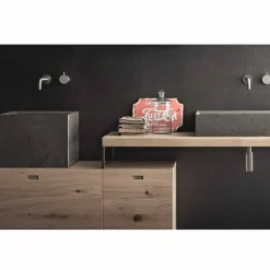 Viadurini Bathroom Badmöbel Stehend-Moderne Badezimmerzusammensetzung von Möbeln mit Bodendesign Hergestellt in Italien - Farart6