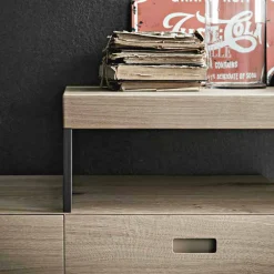 Viadurini Bathroom Badmöbel Stehend-Moderne Badezimmerzusammensetzung von Möbeln mit Bodendesign Hergestellt in Italien - Farart6