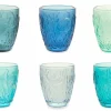 Viadurini Kitchen Gläser Set-Moderne blau gefärbte Gläser 12 Stück Water Service - Mazara