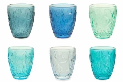 Viadurini Kitchen Gläser Set-Moderne blau gefärbte Gläser 12 Stück Water Service - Mazara
