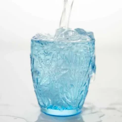 Viadurini Kitchen Gläser Set-Moderne blau gefärbte Gläser 12 Stück Water Service - Mazara