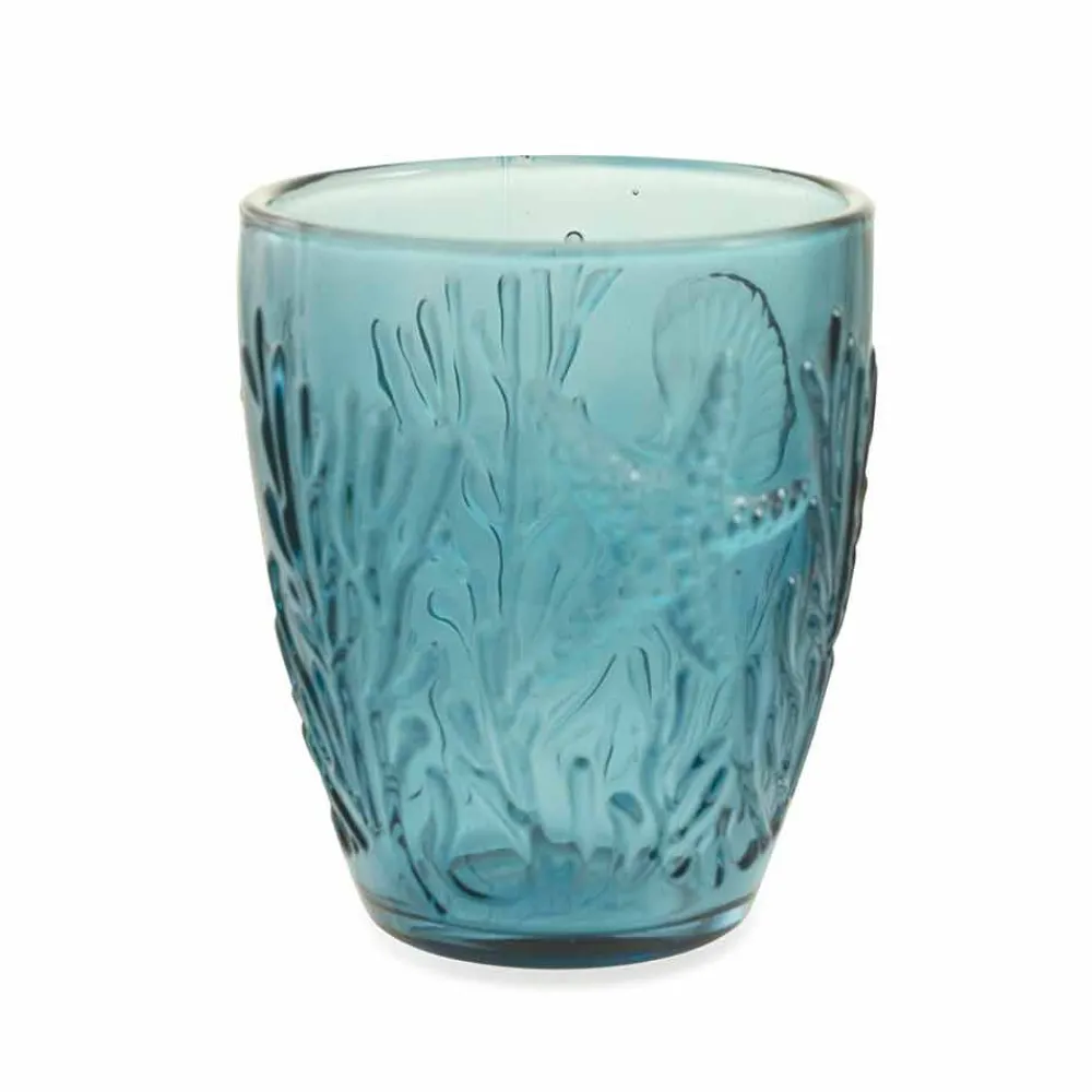 Viadurini Kitchen Gläser Set-Moderne blau gefärbte Gläser 12 Stück Water Service - Mazara