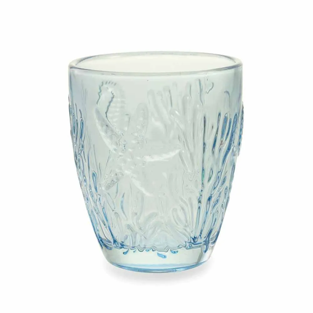 Viadurini Kitchen Gläser Set-Moderne blau gefärbte Gläser 12 Stück Water Service - Mazara