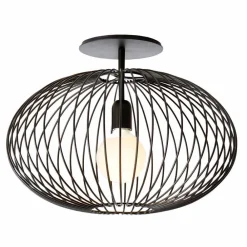 Viadurini Lighting Design Deckenleuchten-Moderne Deckenlampe aus lackiertem Stahl, 48xH 35 cm, Heila