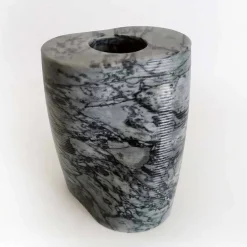 Viadurini Living Deko Vasen-Moderne dekorative Vase aus Bardiglio Fiorito Marmor Made in Italy - Dido