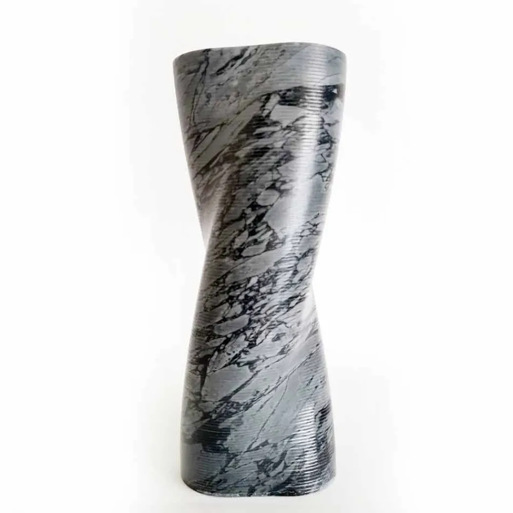 Viadurini Living Deko Vasen-Moderne dekorative Vase aus Bardiglio Fiorito Marmor Made in Italy - Dido