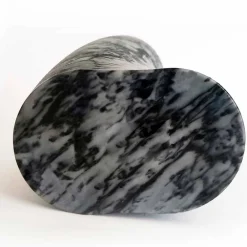 Viadurini Living Deko Vasen-Moderne dekorative Vase aus Bardiglio Fiorito Marmor Made in Italy - Dido