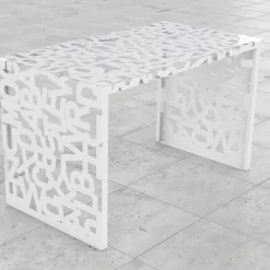 Mabele Design Schreibtische-Moderne Design Schreibtisch Kattedra 160x80x75 , Made in Italy