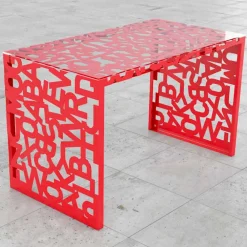 Mabele Design Schreibtische-Moderne Design Schreibtisch Kattedra 160x80x75 , Made in Italy