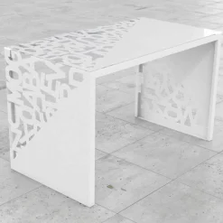 Mabele Design Schreibtische-Moderne Design Schreibtisch Kattedra 160x80x75 , Made in Italy