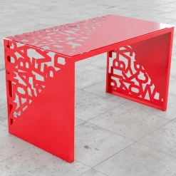 Mabele Design Schreibtische-Moderne Design Schreibtisch Kattedra 160x80x75 , Made in Italy