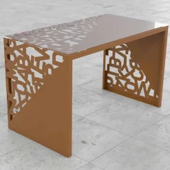 Mabele Design Schreibtische-Moderne Design Schreibtisch Kattedra 160x80x75 , Made in Italy