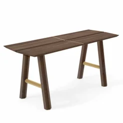 Viadurini Living Moderne Wohnzimmerbank-Moderne Designbank aus Eschenholz mit furniertem Sitz - Andria