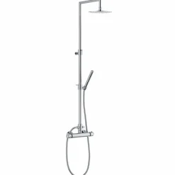 Viadurini Taps Duschsäulen-Moderne Duschsäule in Messing Chrom Finish Made in Italy - Gallo