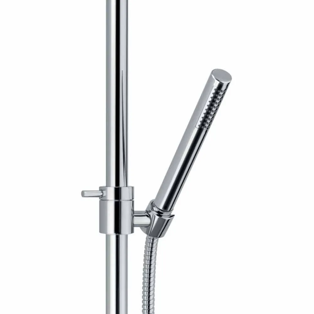 Viadurini Taps Duschsäulen-Moderne Duschsäule in Messing Chrom Finish Made in Italy - Gallo