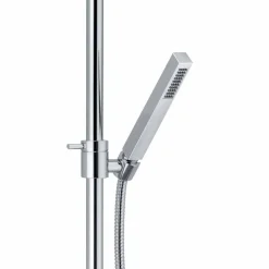 Viadurini Taps Duschsäulen-Moderne Duschsäule in Messing Chrom Finish Made in Italy - Gallo