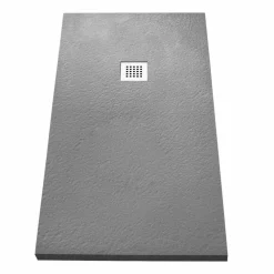 Viadurini Bathroom Rechteckige Duschwannen-Moderne Duschwanne 160x70 in Resin Stone Effect Finish - Domio