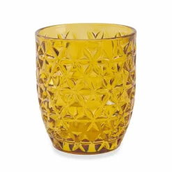 Viadurini Kitchen Gläser Set-Moderne farbige Glas dekorierte Gläser, die Wasser 12 Stücke dienen - mischen