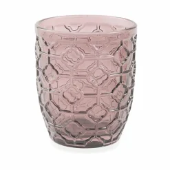 Viadurini Kitchen Gläser Set-Moderne farbige Glas dekorierte Gläser, die Wasser 12 Stücke dienen - mischen