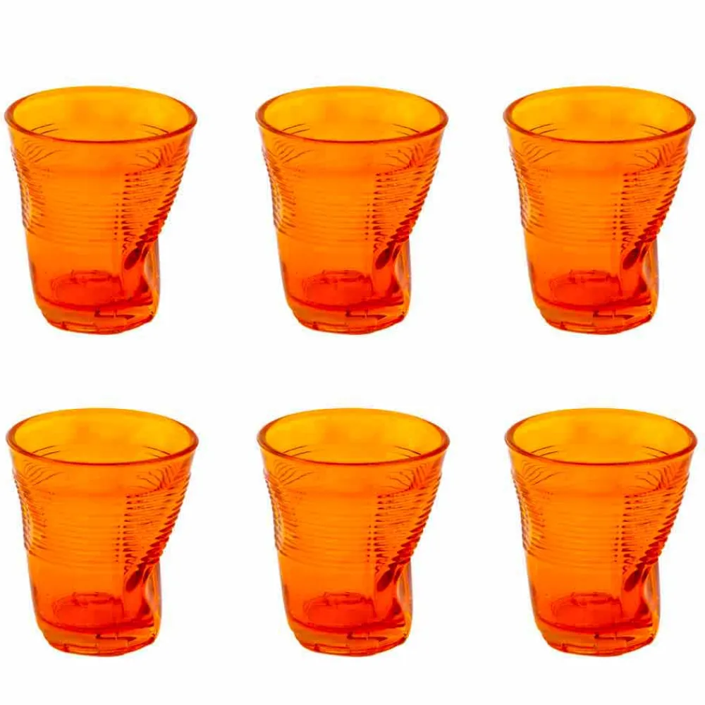 Viadurini Kitchen Gläser Set-Moderne farbige Glaswassergläser 12 Designstücke - Sarabi