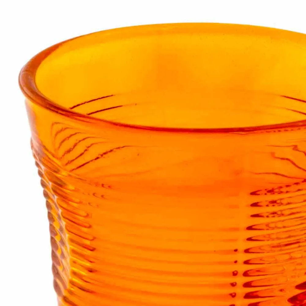 Viadurini Kitchen Gläser Set-Moderne farbige Glaswassergläser 12 Designstücke - Sarabi