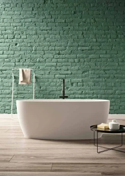 Viadurini Bathroom Freistehende Badewannen-moderne Freestanding Badewanne Solid Surface Design glänzend/ matt - Velo